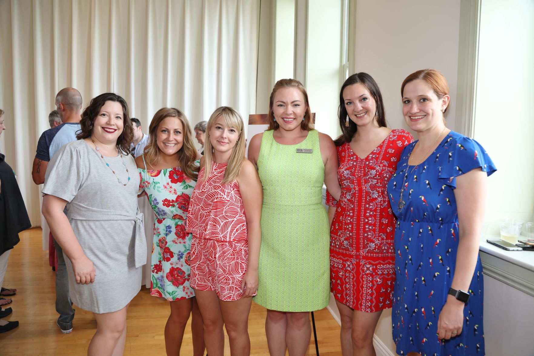 Sarah Luem, Katie Landfried, Alexa Hamphill, Alexandra Schenk, Anna Fox, Cate Aubuchon